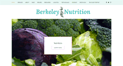 Desktop Screenshot of berkeleynutrition.com